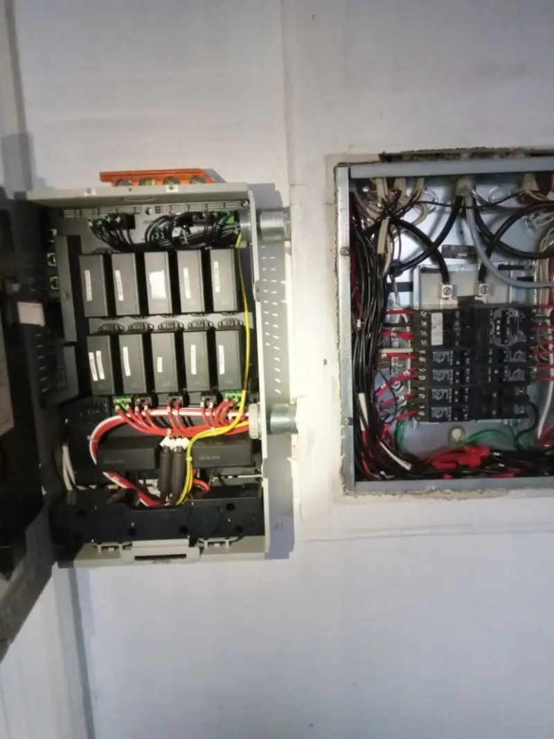 Electrical panel upgrade completed for Commercial Electrician Services in Vienna